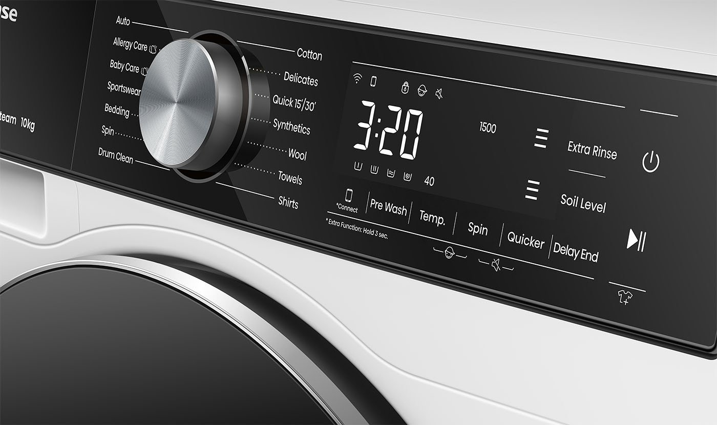 Hisense 10kg Series 5 Front Load Washing Machine (HWFS1015E) - Image 5