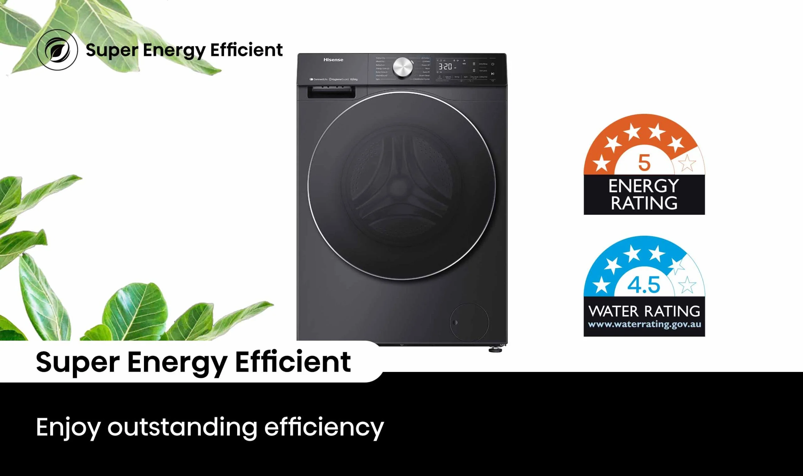Hisense HCF7S1014 Front Load Combo 10kg/6kg - Series 7 (2024) - Image 6