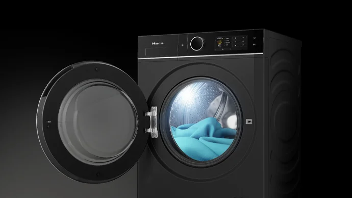 Hisense HCF8I1215HB Heat Pump Combo Washer Dryer