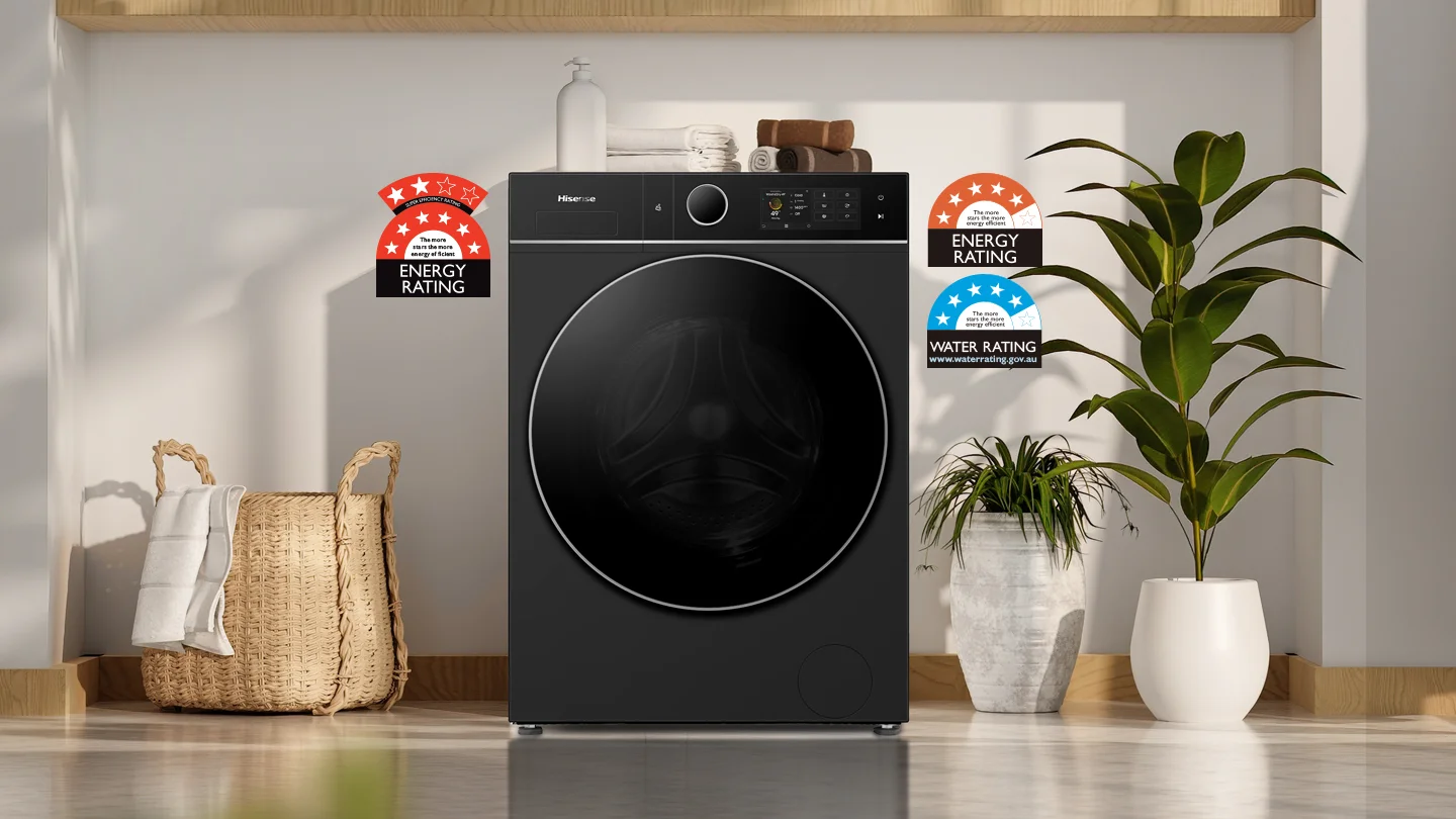 Hisense HCF8I1215HB Heat Pump Combo Washer Dryer