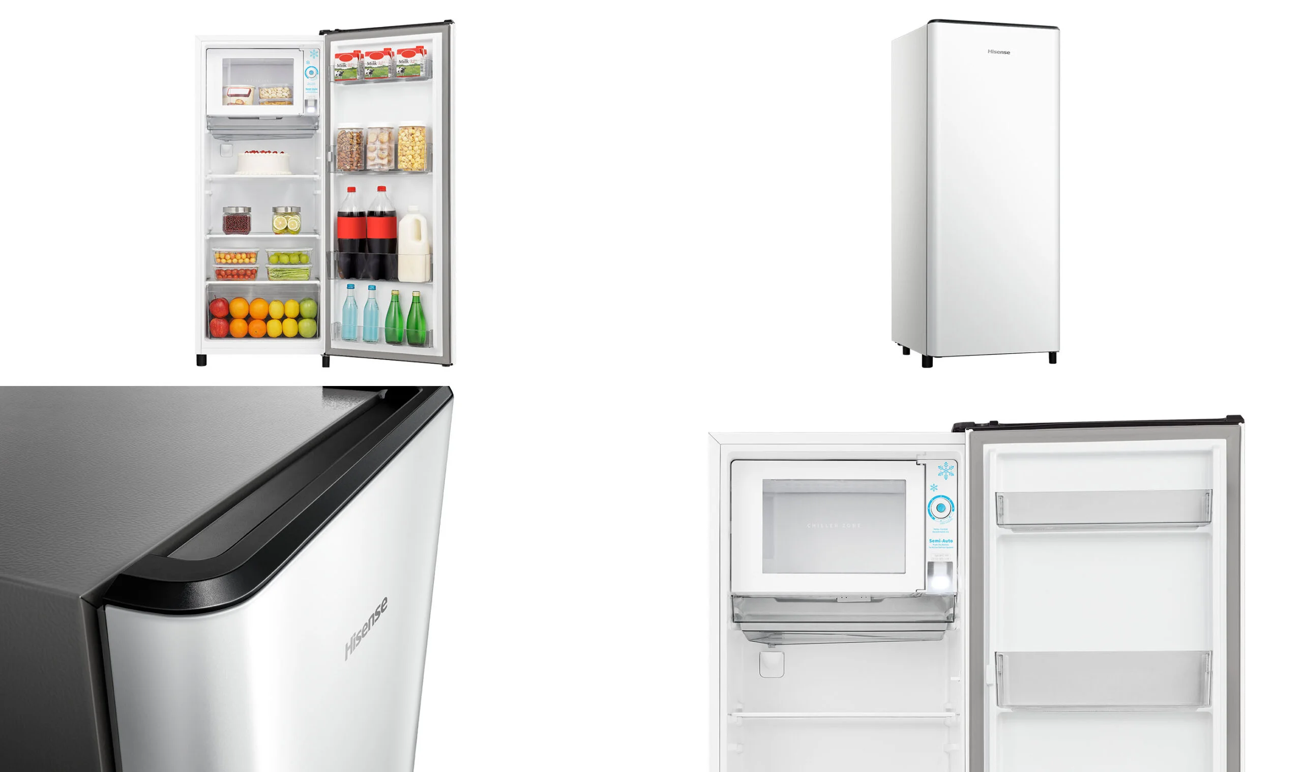 Hisense HRBF179 179L White Bar Fridge - Image 2