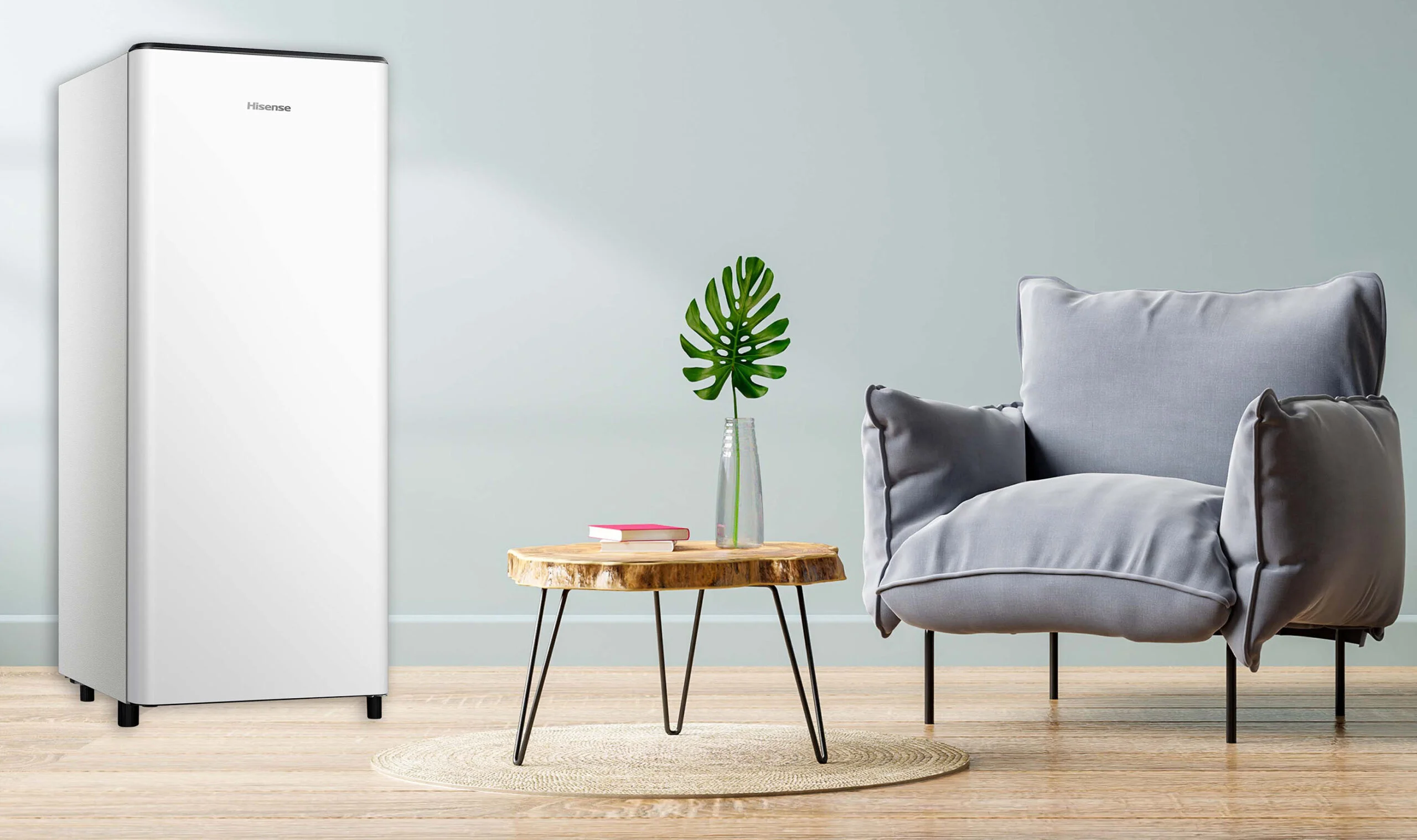 Hisense HRBF179 179L White Bar Fridge - Image 4