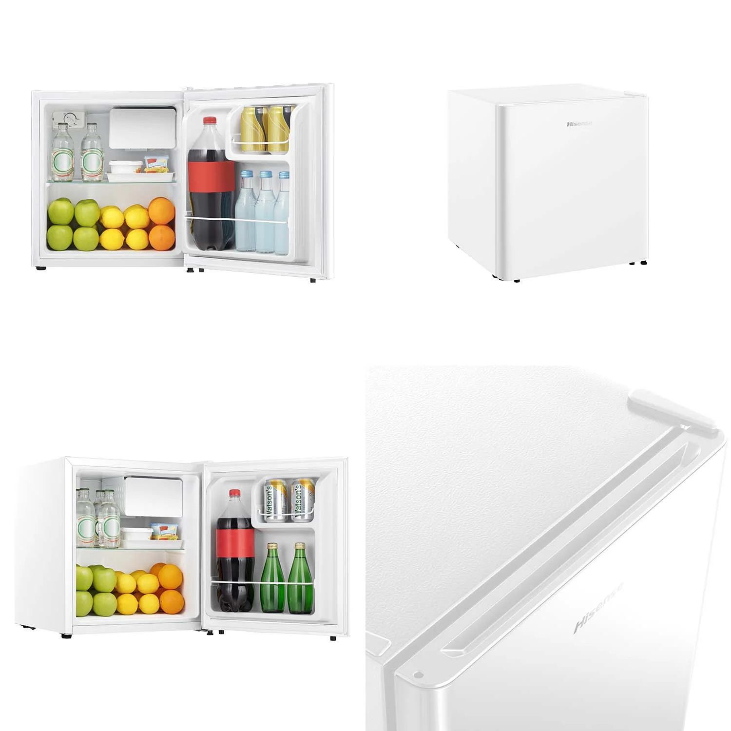 Hisense HRBF46 45L Bar Fridge - White - Image 2