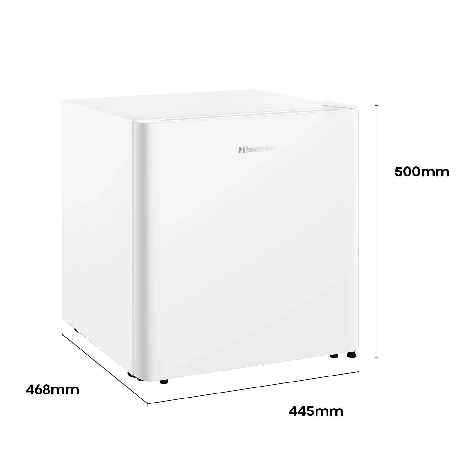 Hisense HRBF46 45L Bar Fridge - White - Image 3