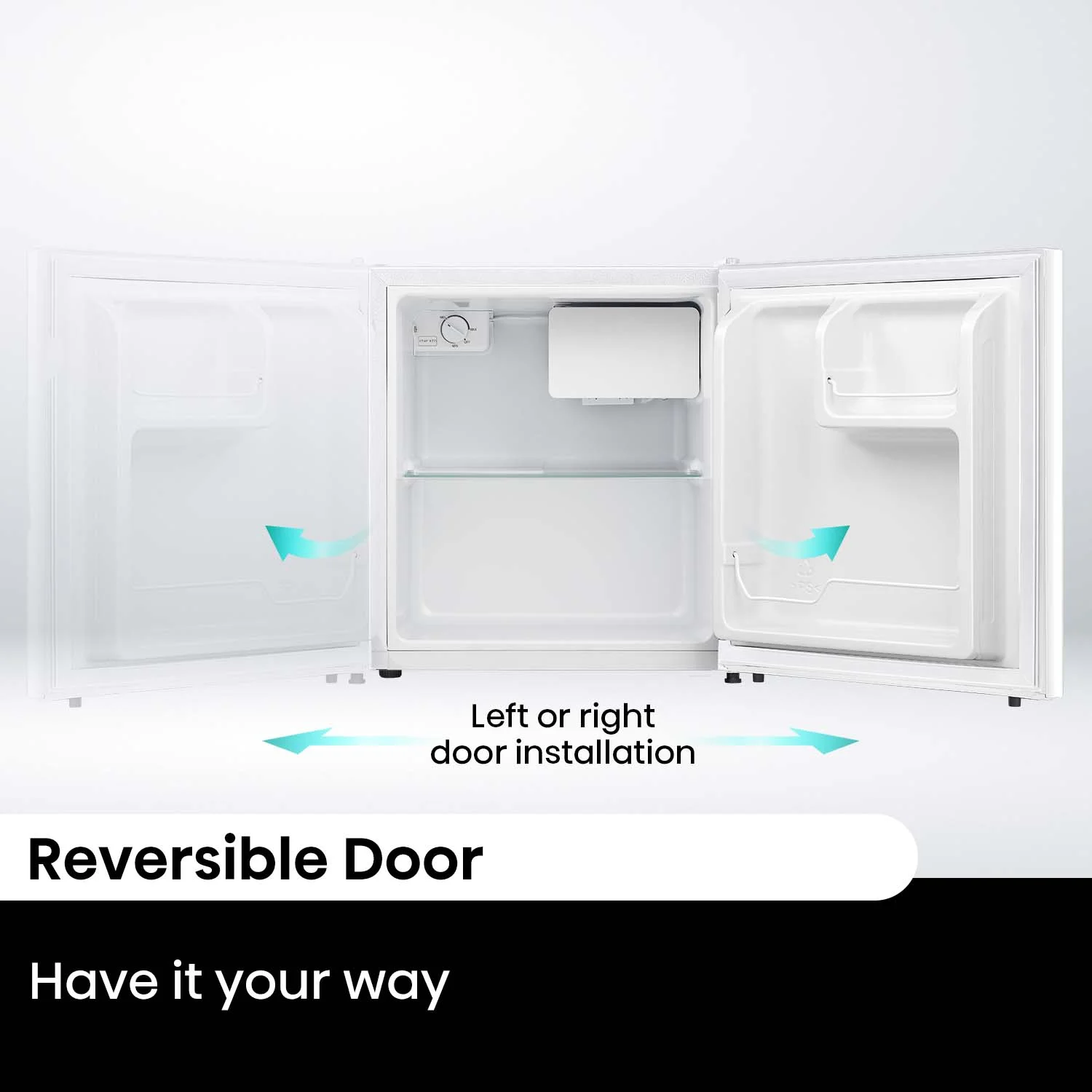 Hisense HRBF46 45L Bar Fridge - White - Image 7