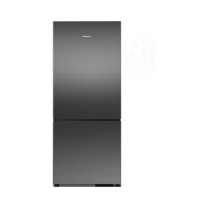 Hisense HRBM418E Bottom Mount Fridge 417L Dark Stainless Steel