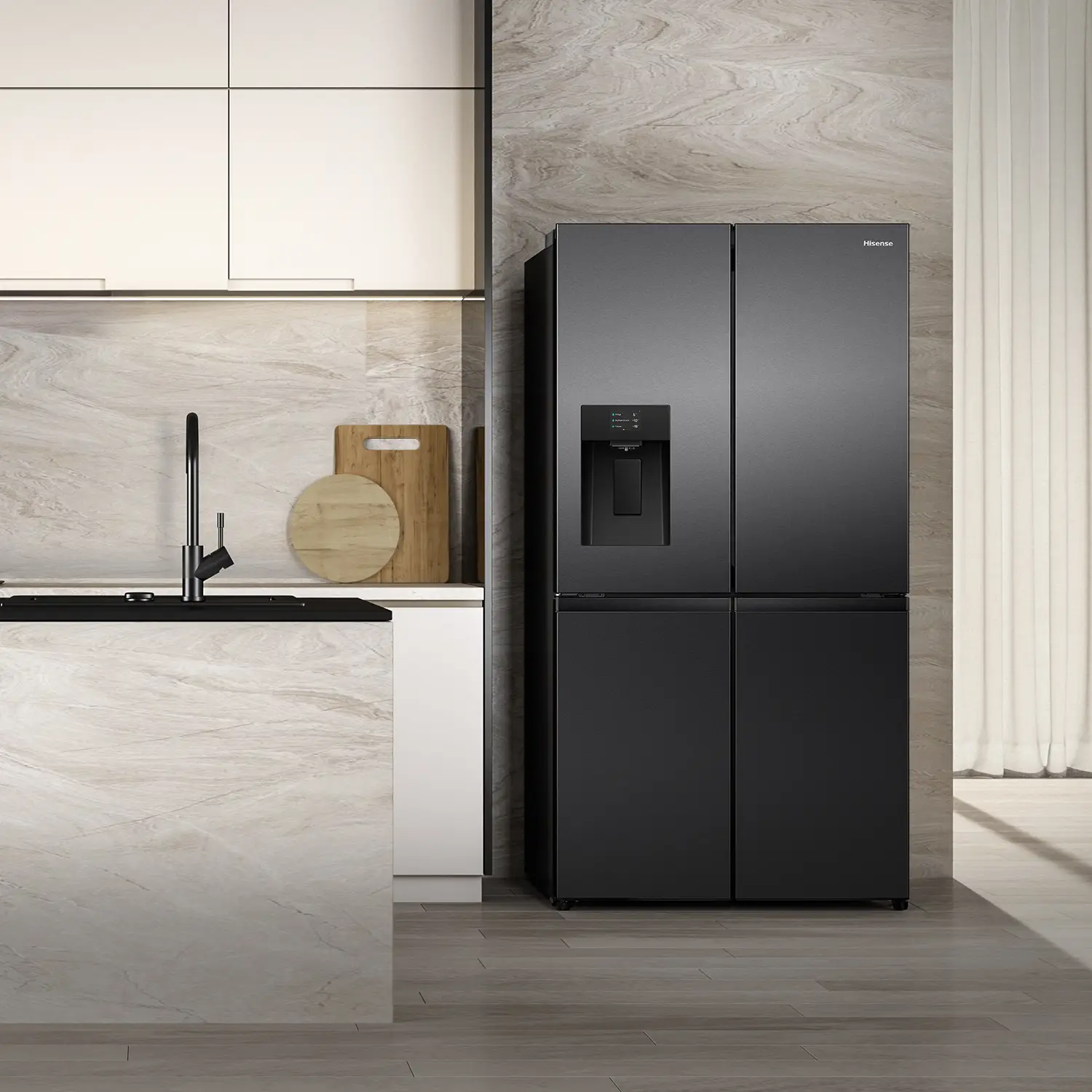 Hisense 615L PureFlex French Door Fridge HRCD615TBW - Image 5