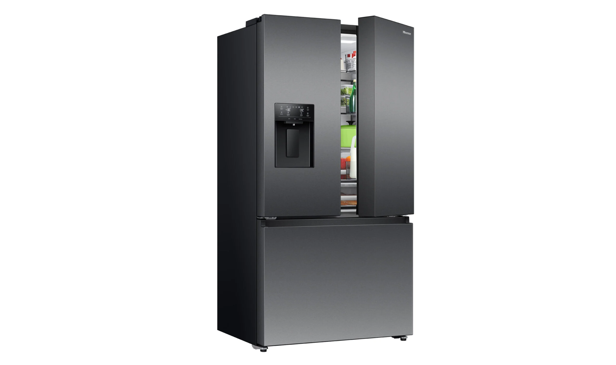 Hisense HRFD634BW 634L PureFlat French Door Fridge - Dark Steel - Image 7
