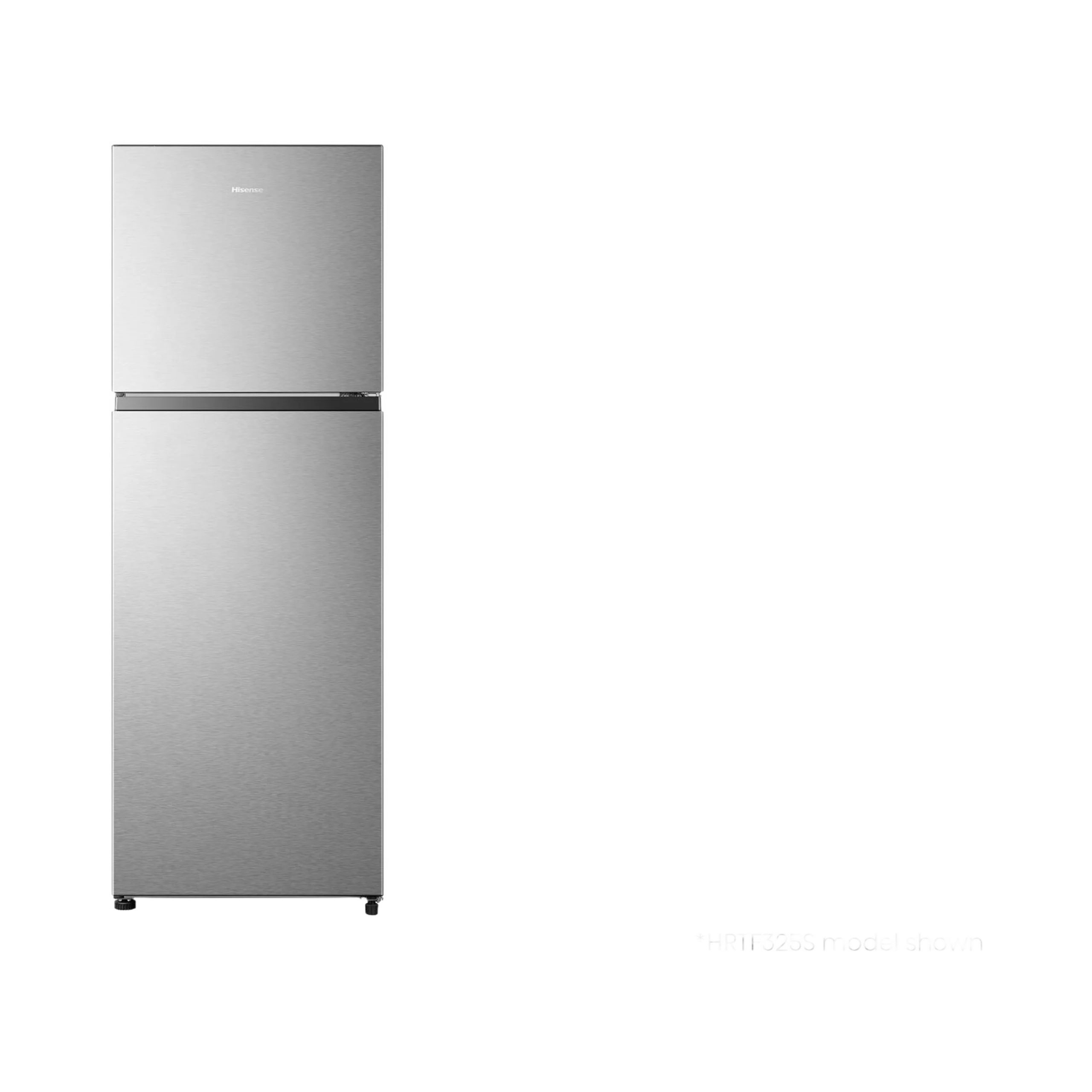 Hisense HRTF325S 326L Top Mount Fridge - Silver