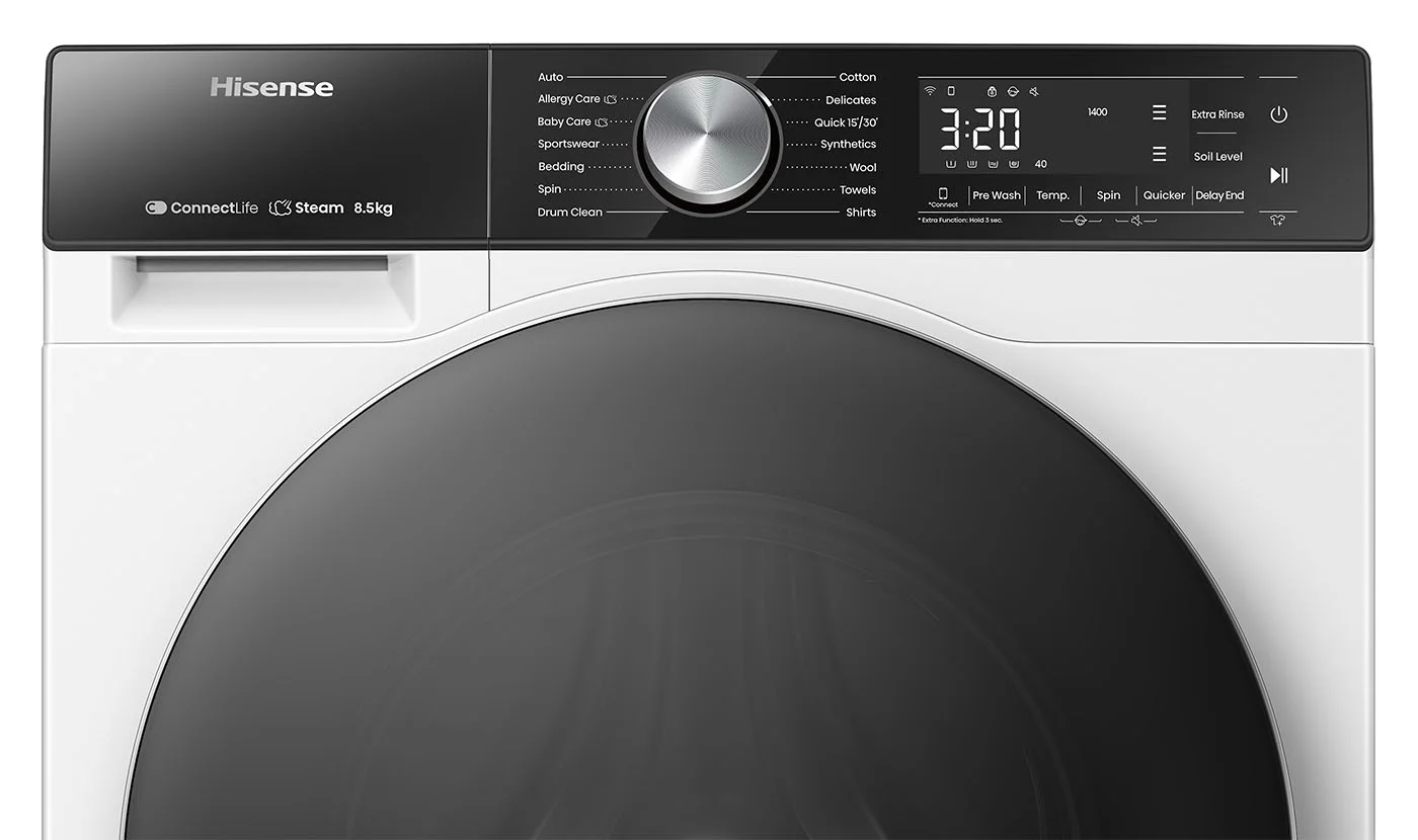Hisense HWFS8514E 8.5kg Front Load Washer - Series 5 (2023) - Image 4