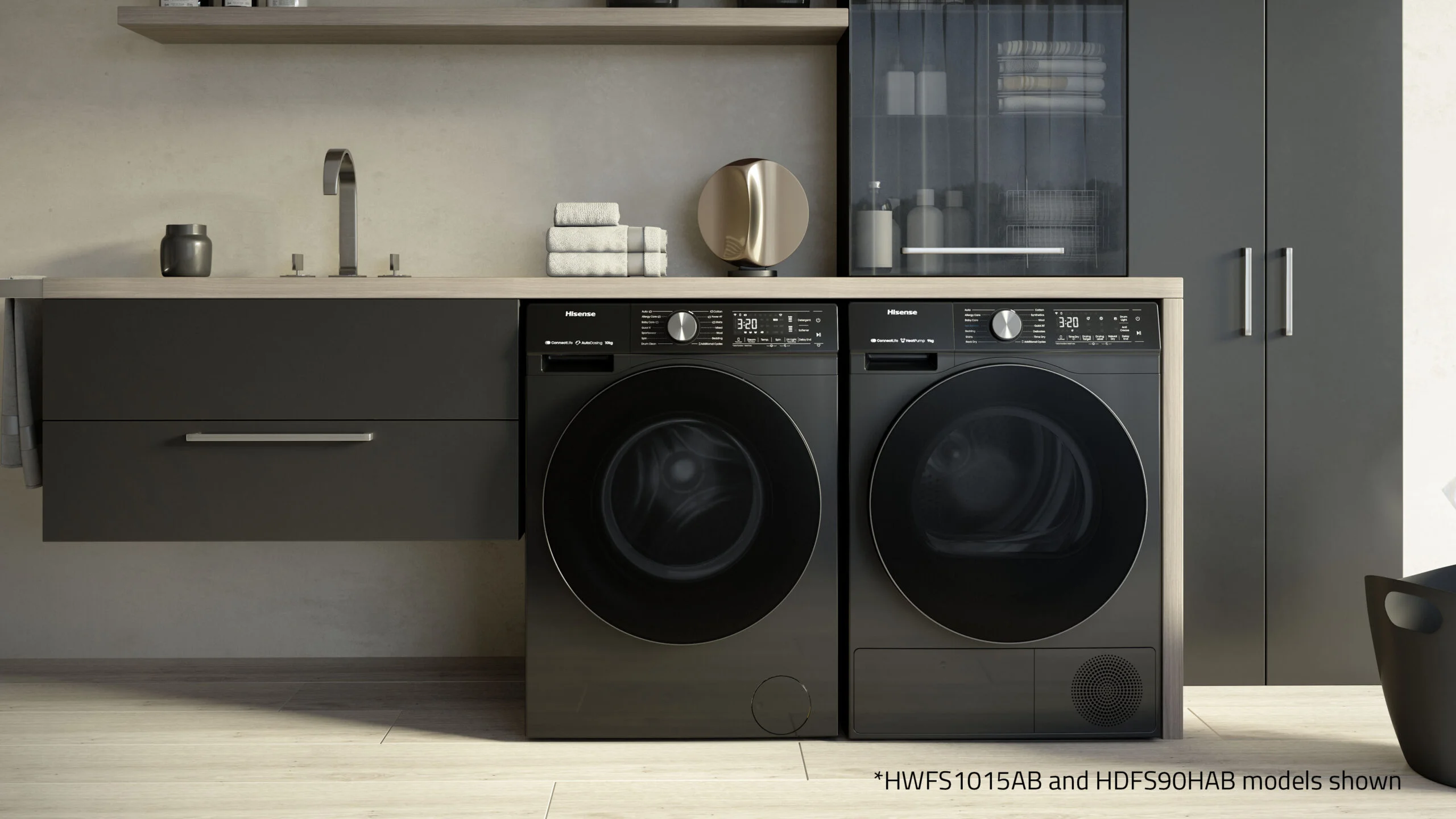 Hisense HWFS1015AB Series 7 10kg Front Load Washer - Image 17