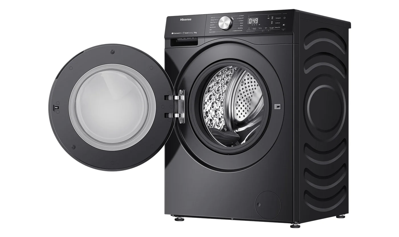Hisense HWFS1015AB Series 7 10kg Front Load Washer - Image 4