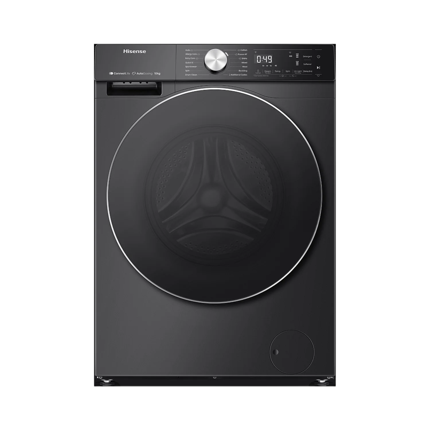 Hisense HWFS1015AB Series 7 10kg Front Load Washer